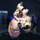 The blue whale heart on display at ROM. (Image Courtesy of Jacqueline Waters, Royal Ontario Museum)